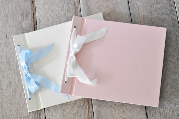 Ribbon & Bow Baby Picture Albums Ribbon & Bow Baby Picture Albums