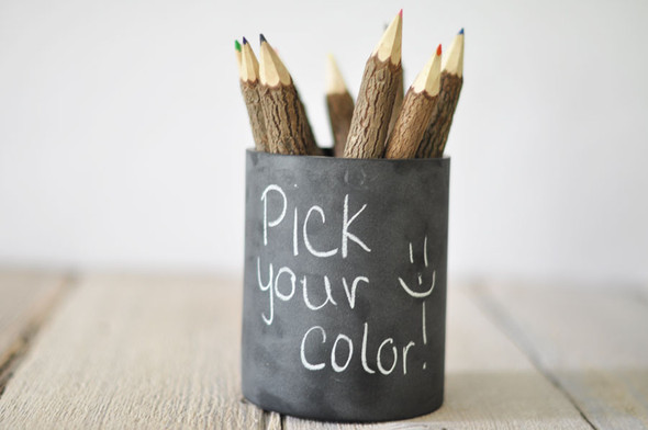 Chalkboard Vase Chalkboard Vase