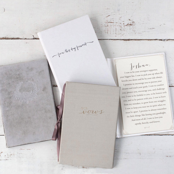Wedding Vow Keepsake by Blue Sky Papers Wedding Vow Keepsake by Blue Sky Papers