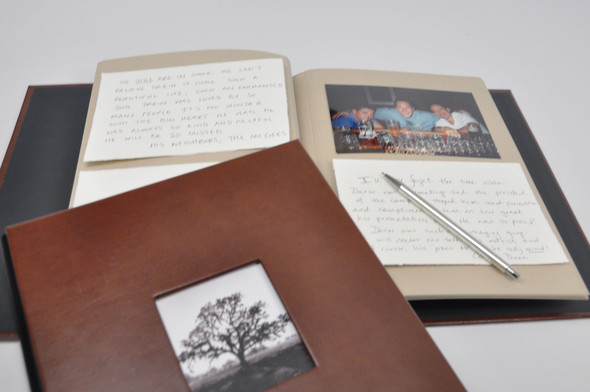 Memorial Guest Book, Keepsake of Memories Memorial Guest Book, Keepsake of Memories
