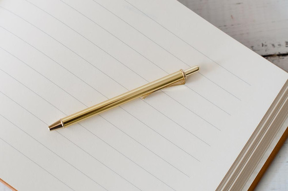 Rose Gold Click Pen - small and portable Rose Gold Click Pen - small and portable