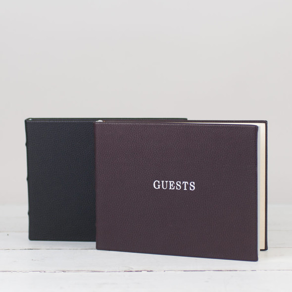 Leatherette Guest Books from Blue Sky Papers Leatherette Guest Books from Blue Sky Papers