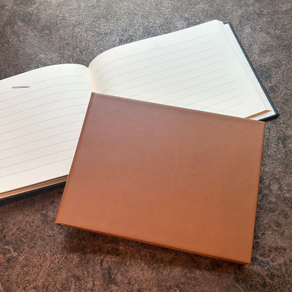 Leatherette Bound Guest Book Leatherette Bound Guest Book