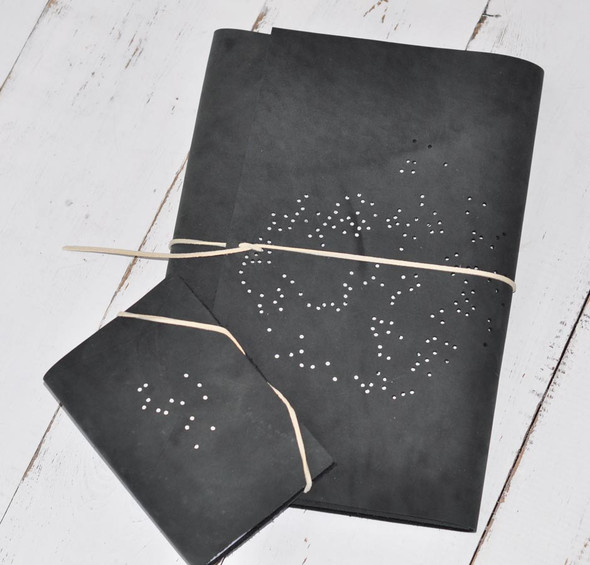 Constellation Leather Sketchbook - Mini Sketchbook & Sketchbook - Blue Sky Papers Constellation Leather Sketchbook - Mini Sketchbook & Sketchbook - Blue Sky Papers