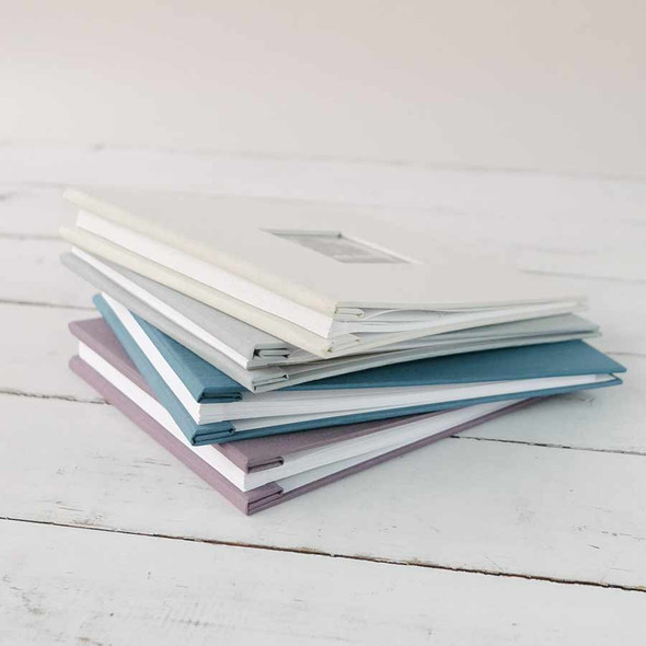 Post-bound Guest Book - Available in multiple colors and fabrics - by Blue Sky Papers Post-bound Guest Book - Available in multiple colors and fabrics - by Blue Sky Papers