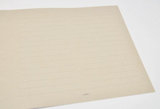 Retirement Keepsake Guest Book - Lined pages - tan in leather books