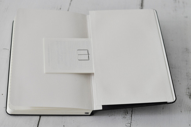 Black Ruled Moleskine Notebook - Pocket - Blue Sky Papers