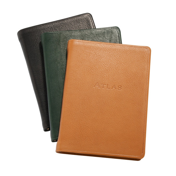 Leather Traveler's Atlas - from Blue Sky Papers