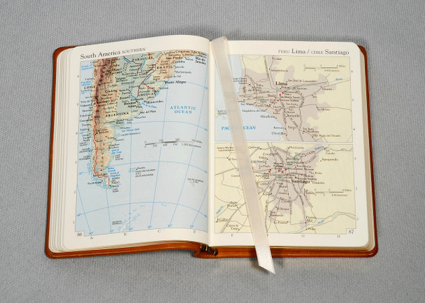Leather Traveler's Atlas - from Blue Sky Papers