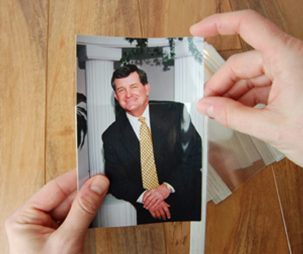 Archival Photo Sleeves - can be used horizontally or vertically - from Blue Sky Papers