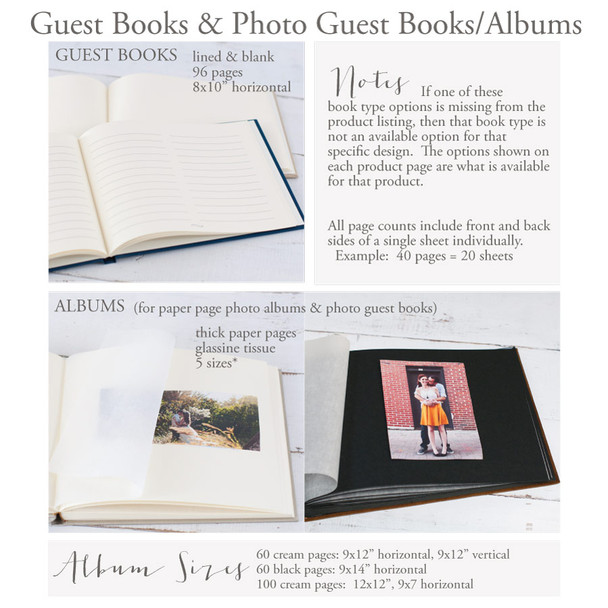 Personalized Velvet Ribbon Book - Book type options- by Blue Sky Papers