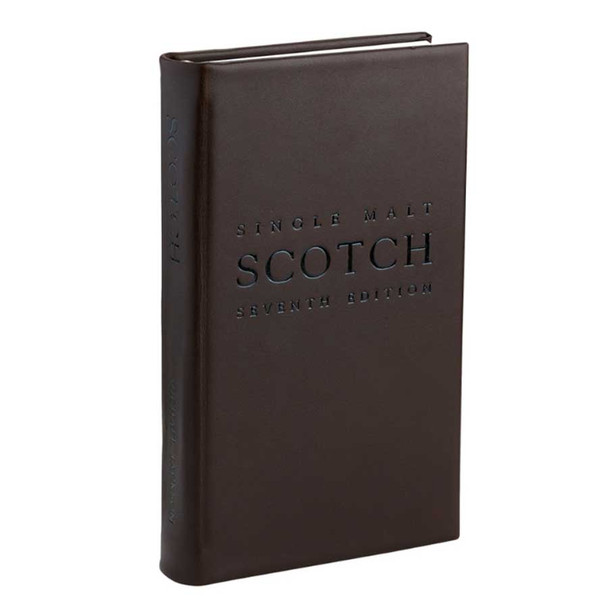 The Complete Guide to Single Malt Scotch- Deep brown leather cover- from Blue Sky Papers