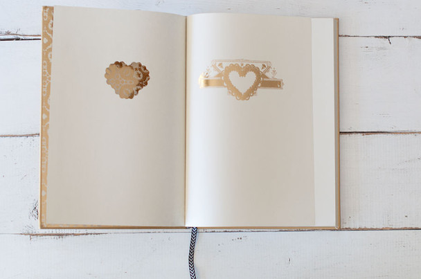 Christian Lacroix Notebook - inside leaf of large notebook
