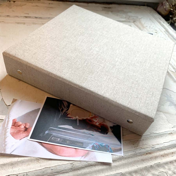 3 Ring 4x6 Photo Album - thick spine to avoid splaying - by Blue Sky Papers