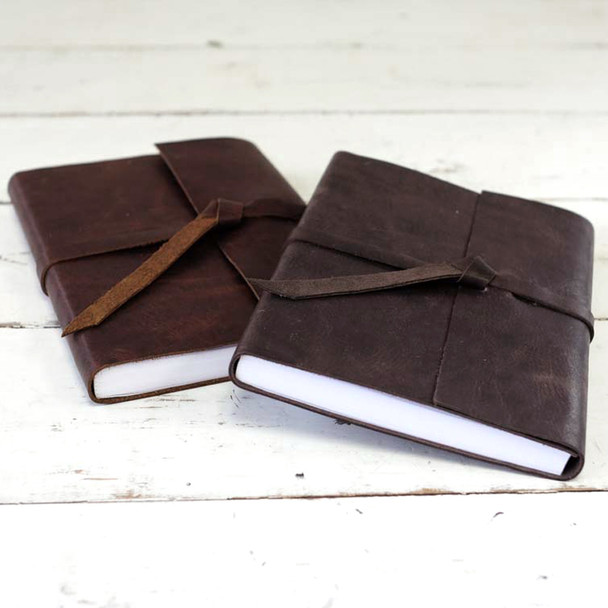 Leather Rustic Journal - thick and full of lined pages