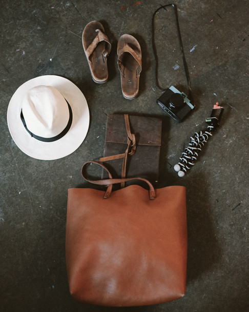 Leather Rustic Journal -perfect companion - by Blue Sky Papers