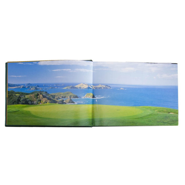 Leather Golf Courses - Golf Gift - Blue Sky Papers