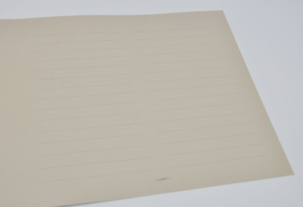 horizontal lined pages - 2 columbs of lines