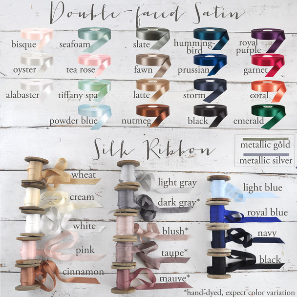 Velvet Artisan Album- Ribbon Options- by Blue Sky Papers
