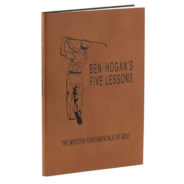 Ben Hogan's Five Lessons- The Modern Fundamentals of Golf- Bound in genuine leather- from Blue Sky Papers