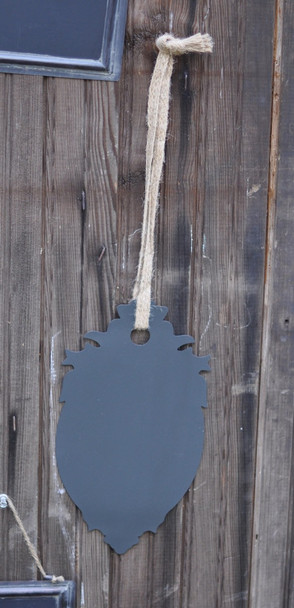 Hanging Cartouche Chalkboard Sign