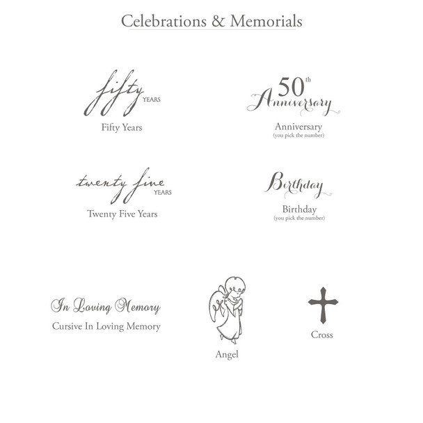Add an Emblem - Celebrations & Memorials - by Blue Sky Papers