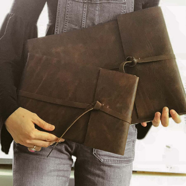 Leather Artisan Book - 2 great sizes - by Blue Sky Papers Leather Artisan Book - 2 great sizes - by Blue Sky Papers