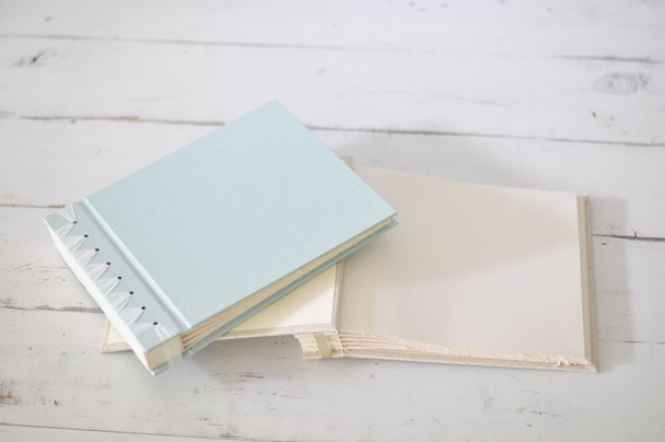 Fresh Ribbon Bound Photo Album- Blank archival paper pages- from Blue Sky Papers