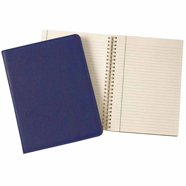 Leather Notebook- Indigo Leather- from Blue Sky Papers