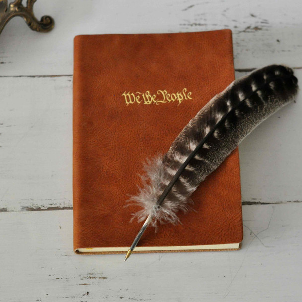 We The People Leather Journal by Blue Sky Papers