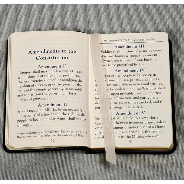 Mini United States Constitution Book - Amendments to the Constitution - Blue Sky Papers