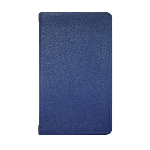 Pocket Leather Journal - Navy - Blue Sky Papers
