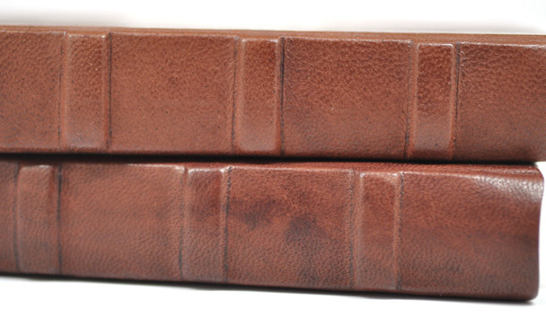 Old Italian Leather Journal Spine