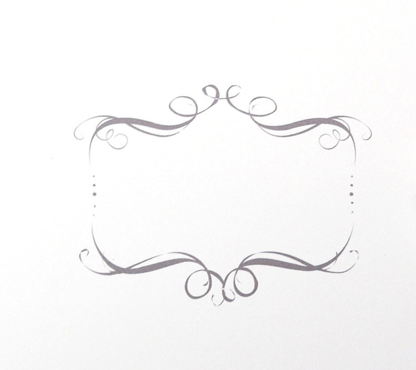 Bridal Shower Guest Book Keepsake - Title Page for the Bride's name