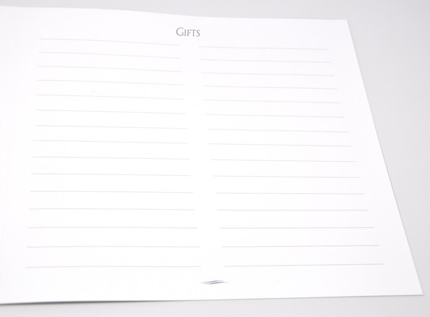 Bridal Shower Guest Book Keepsake - GIFTS Page