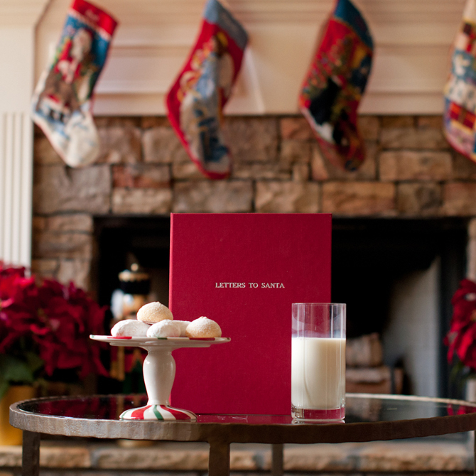 Letters to Santa Keepsake Book