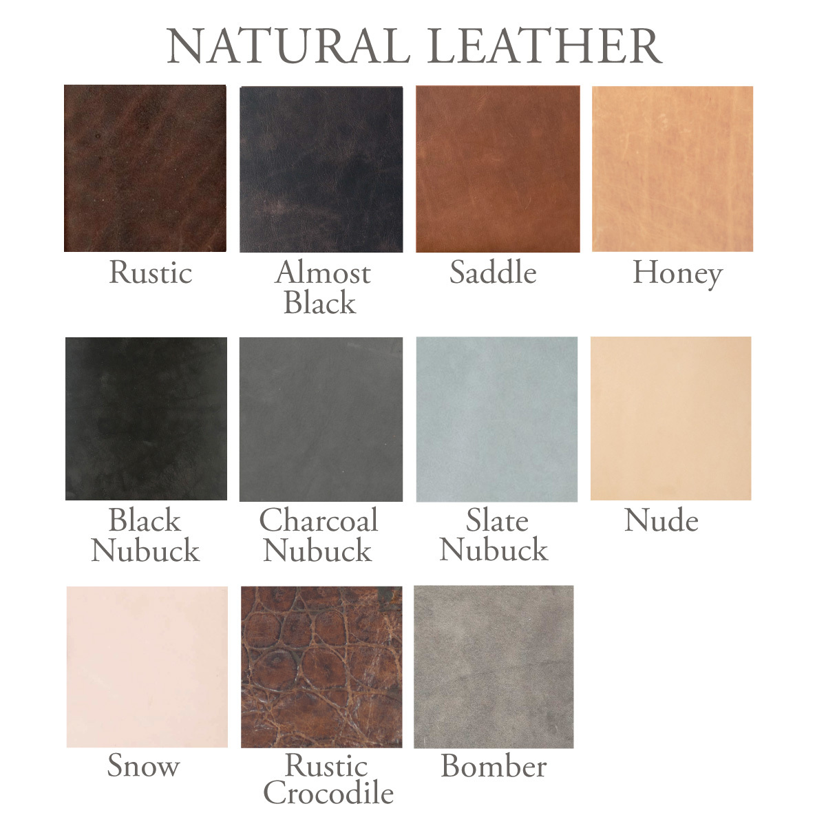Genuine Leather Options - Blue Sky Papers