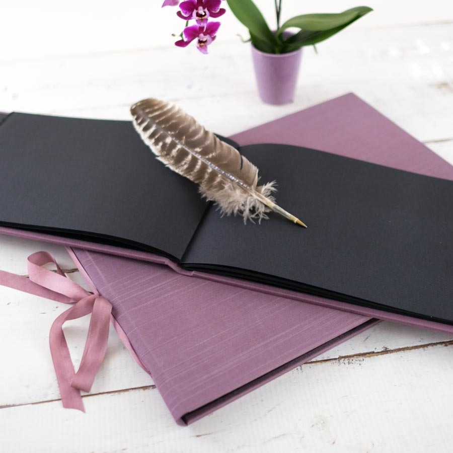 Artisan Book with Black Pages - Blue Sky Papers