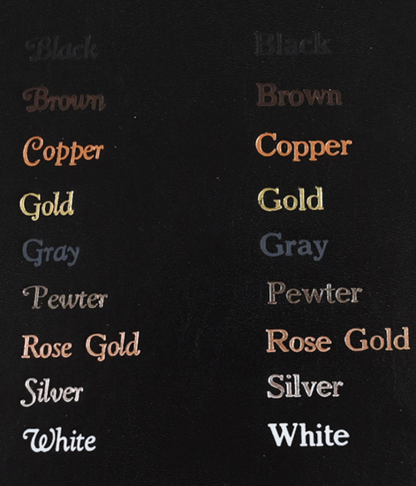 Black Bonded Leather