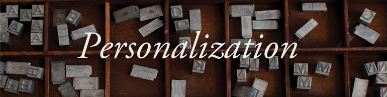 Personalization by Blue Sky Papers