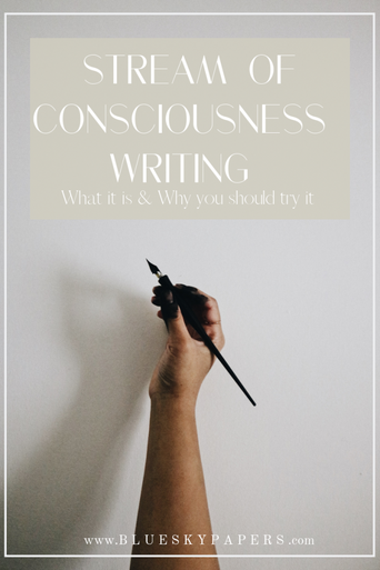 Stream-of-consciousness-writing_Blue-sky-papers
