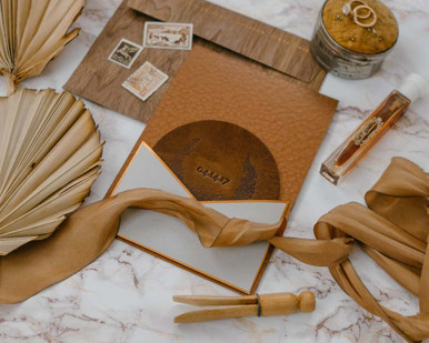 Leather-coaster-save-the-dates_blue-sky-papers