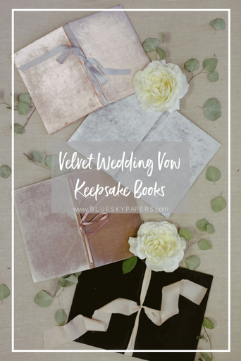 Velvet-Wedding-Vow-Keepsake-Book_Blue-Sky-Papers 