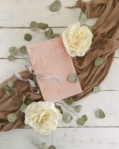 Velvet-Wedding-Vow-Keepsake-Book_Blue-Sky-Papers 