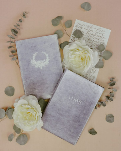 Velvet-Wedding-Vow-Keepsake-Book_Blue-Sky-Papers 