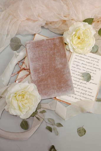 Velvet-Wedding-Vow-Keepsake-Book_Blue-Sky-Papers 