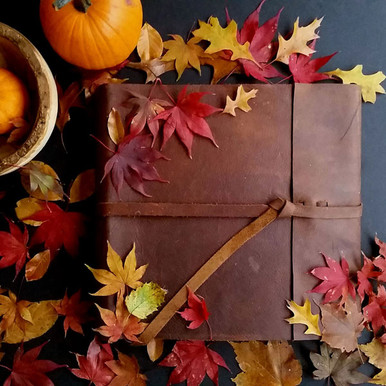 Giving-Thanks-Leather-Gratitude-Book-Blue-Sky-Papers