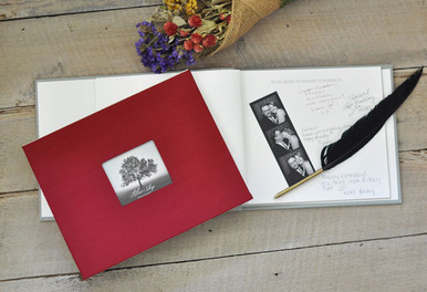 Harvest Party Idea - have a polaroid or photo booth along with a guest book for guests to place their photos inside. 