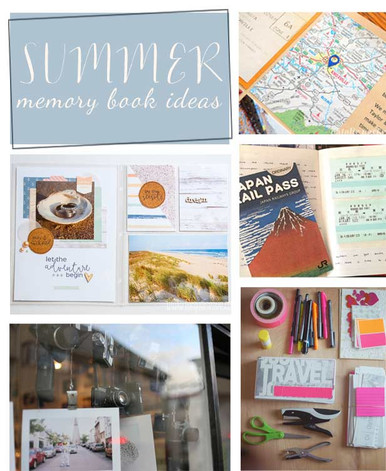 Our Favorite Summer Memory Book Ideas