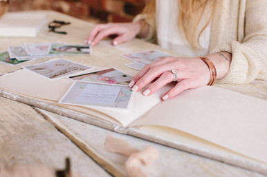 Velvet Photo Guest Book